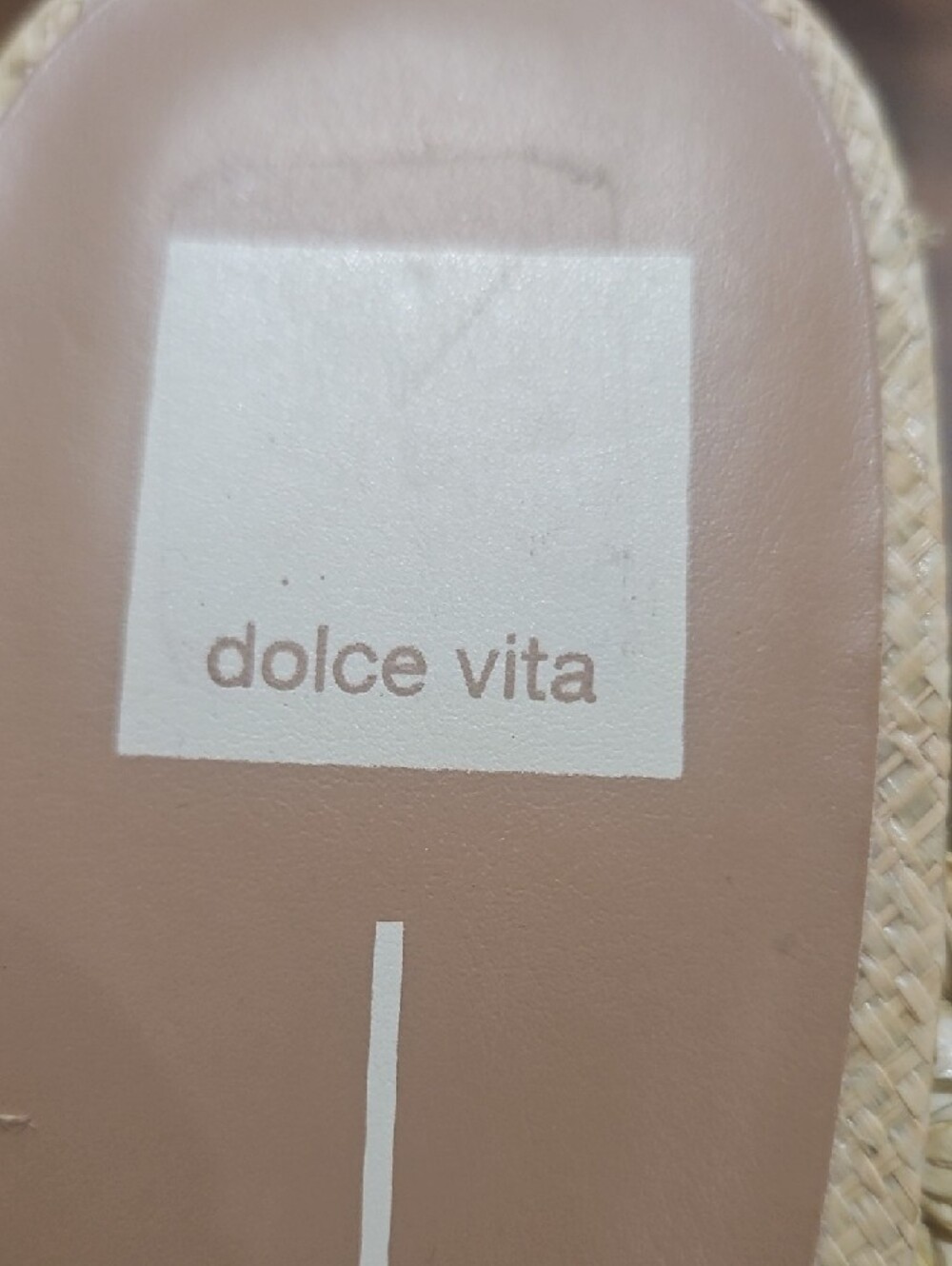 Dolce Vita Braided Platform Block Heels in Beige - Picture 4 of 7
